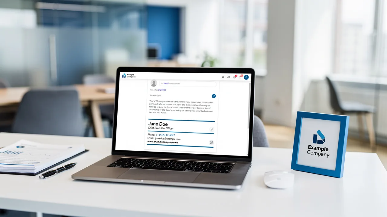 4 Best Practices for an Effective Email Signature for Directors