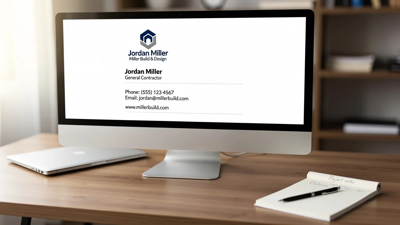 4 Best Practices for an Effective Contractor Email Signature
