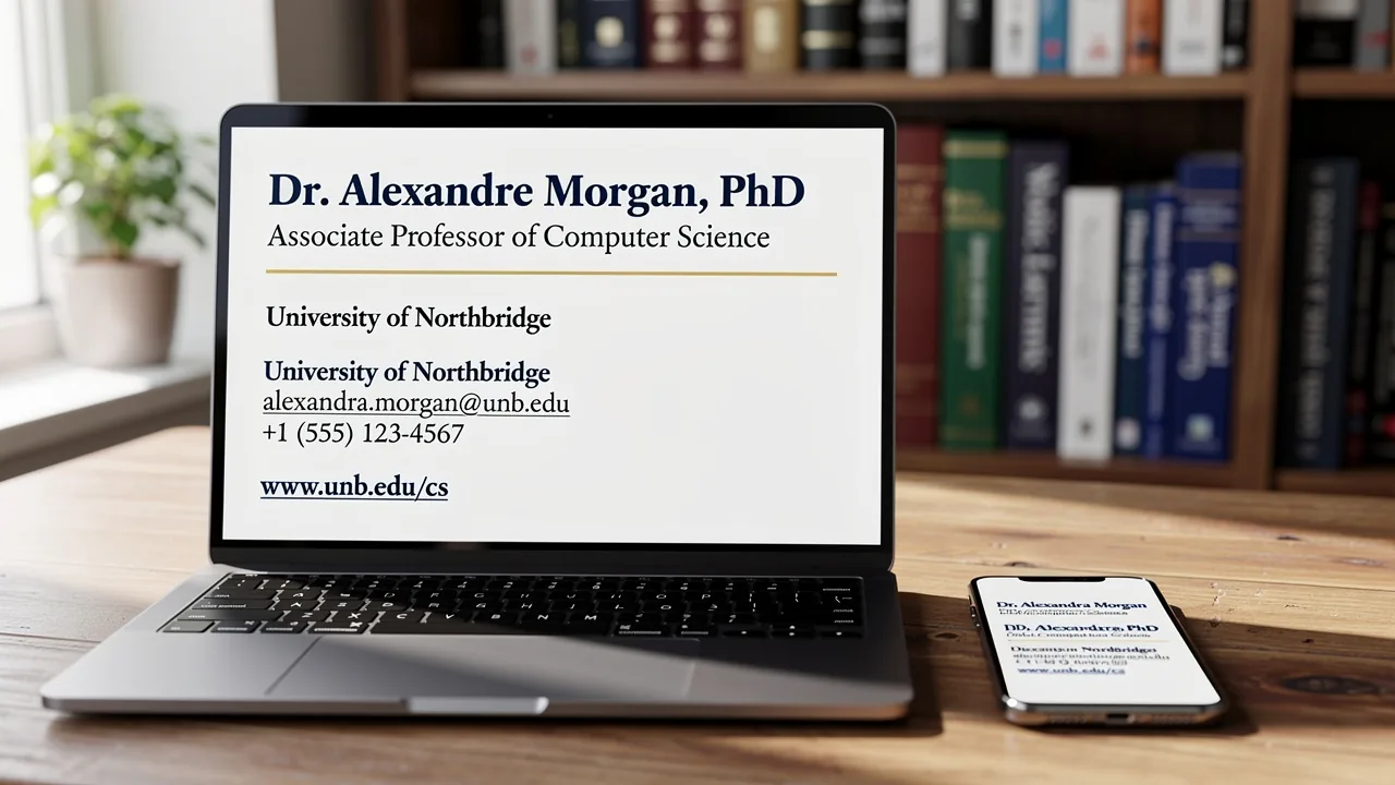 4 Best Practices for a Professional Uni Student Email Signature