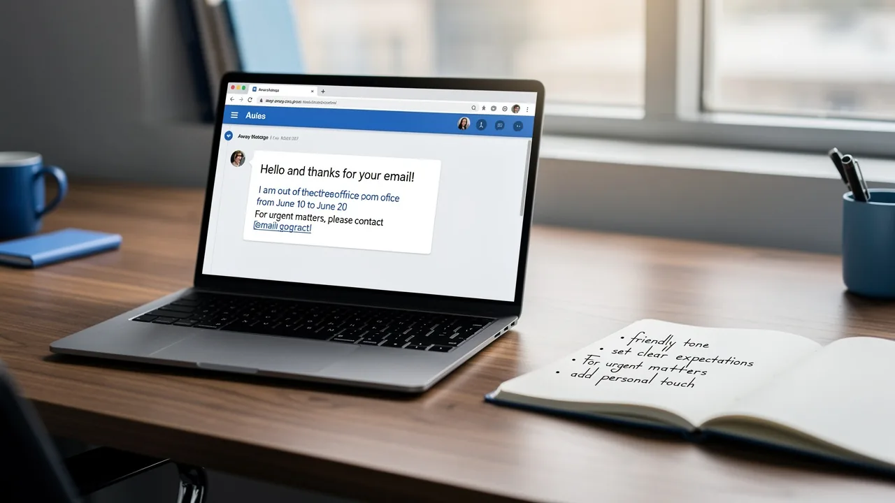 Craft Effective Away Messages for Business Success
