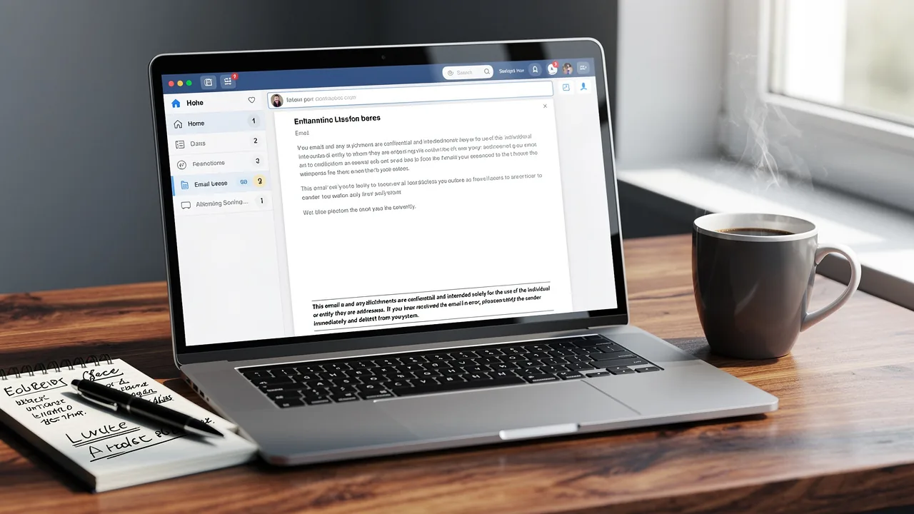What is an Email Legal Disclaimer and Why It Matters for Businesses
