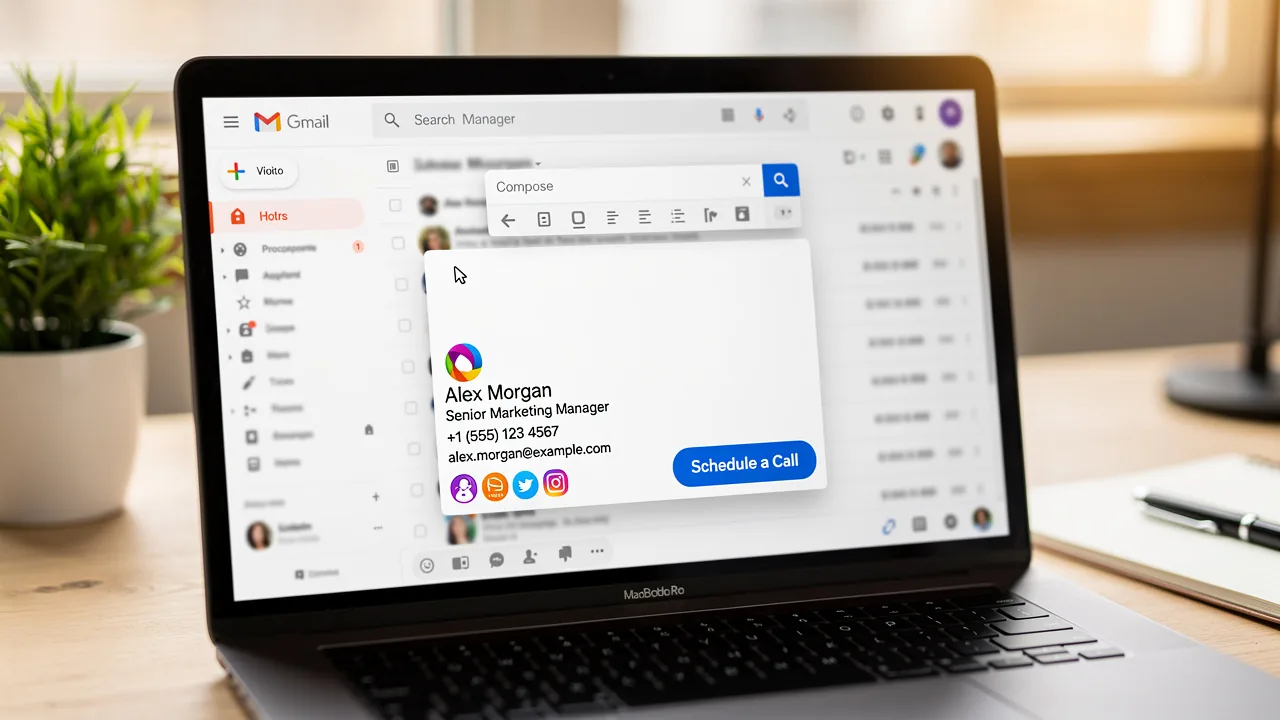 Master Gmail Signature HTML: Best Practices for Marketing Success