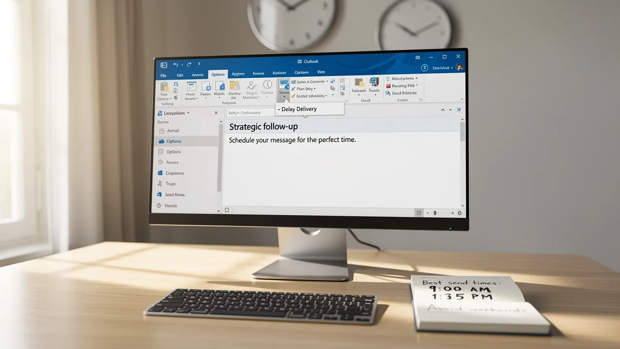 How to Delay Sending Emails in Outlook: A Step-by-Step Guide