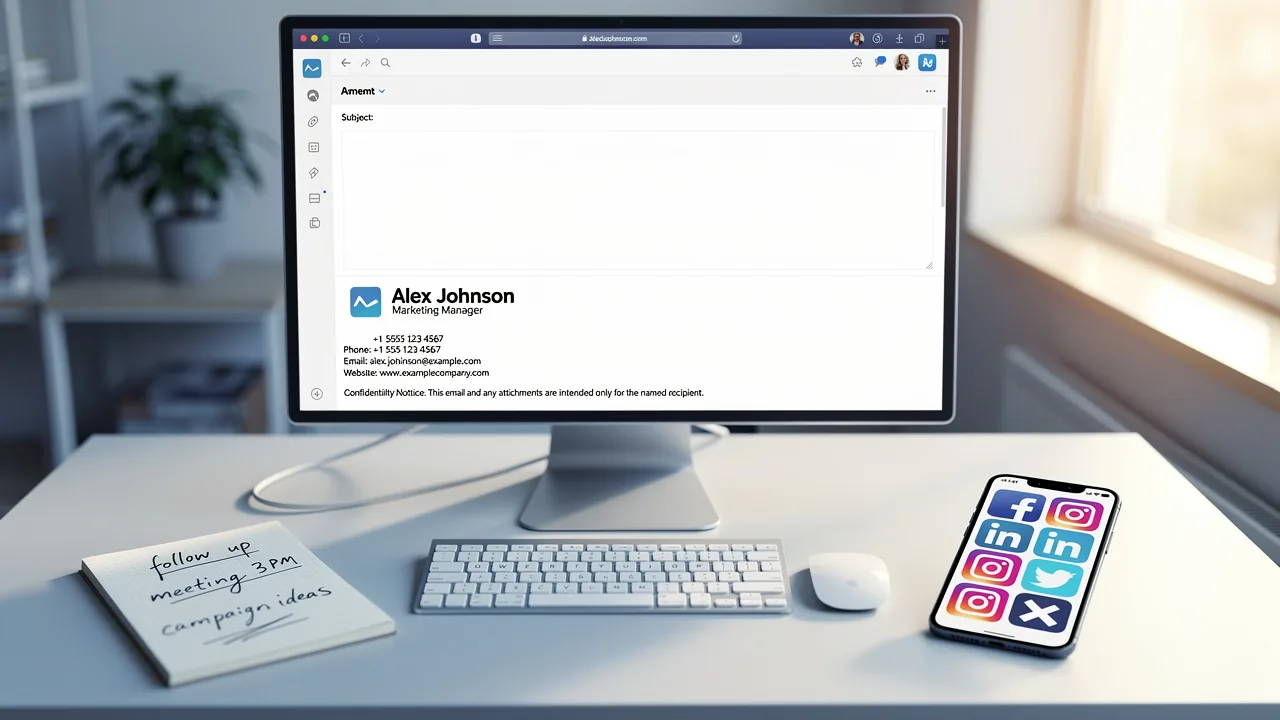 Best Practices for a Professional Email Footer That Engages