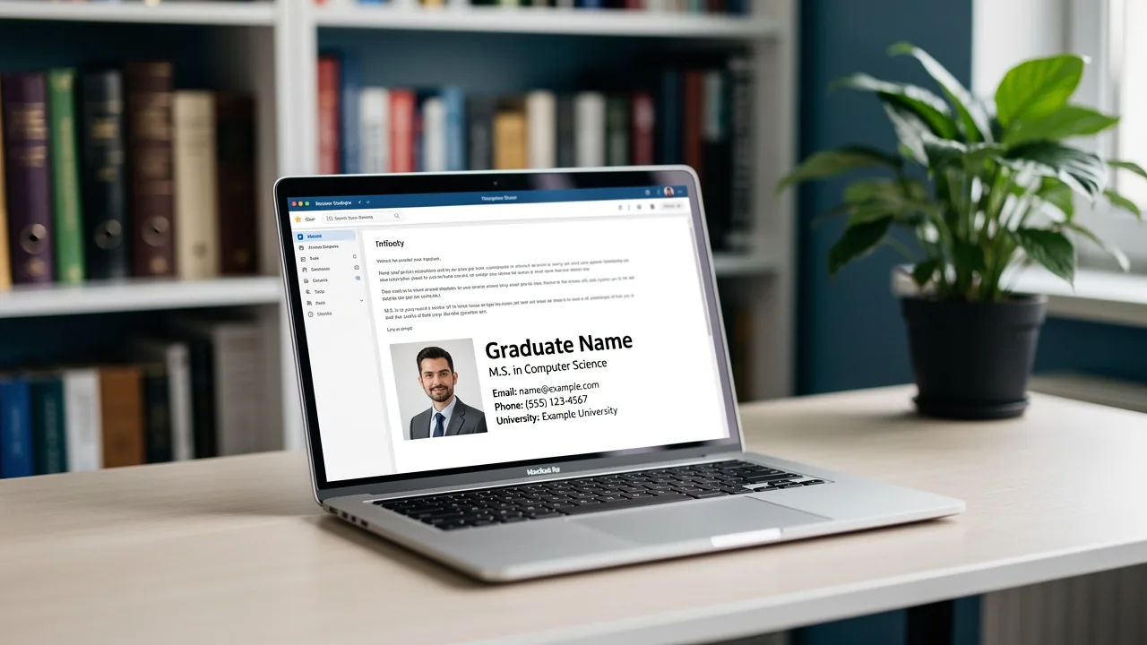 10 Grad Student Email Signature Examples to Impress Employers