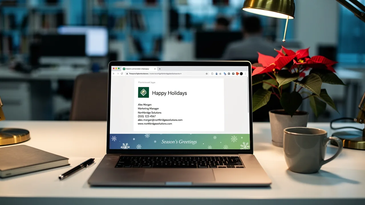 4 Best Practices for Effective Email Holiday Signatures