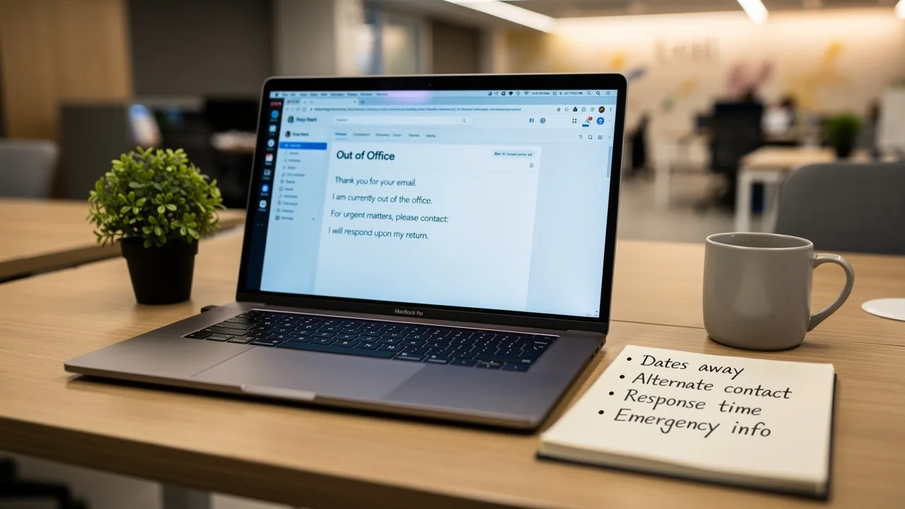 4 Best Practices for Automated Email Response Out-of-Office Messages