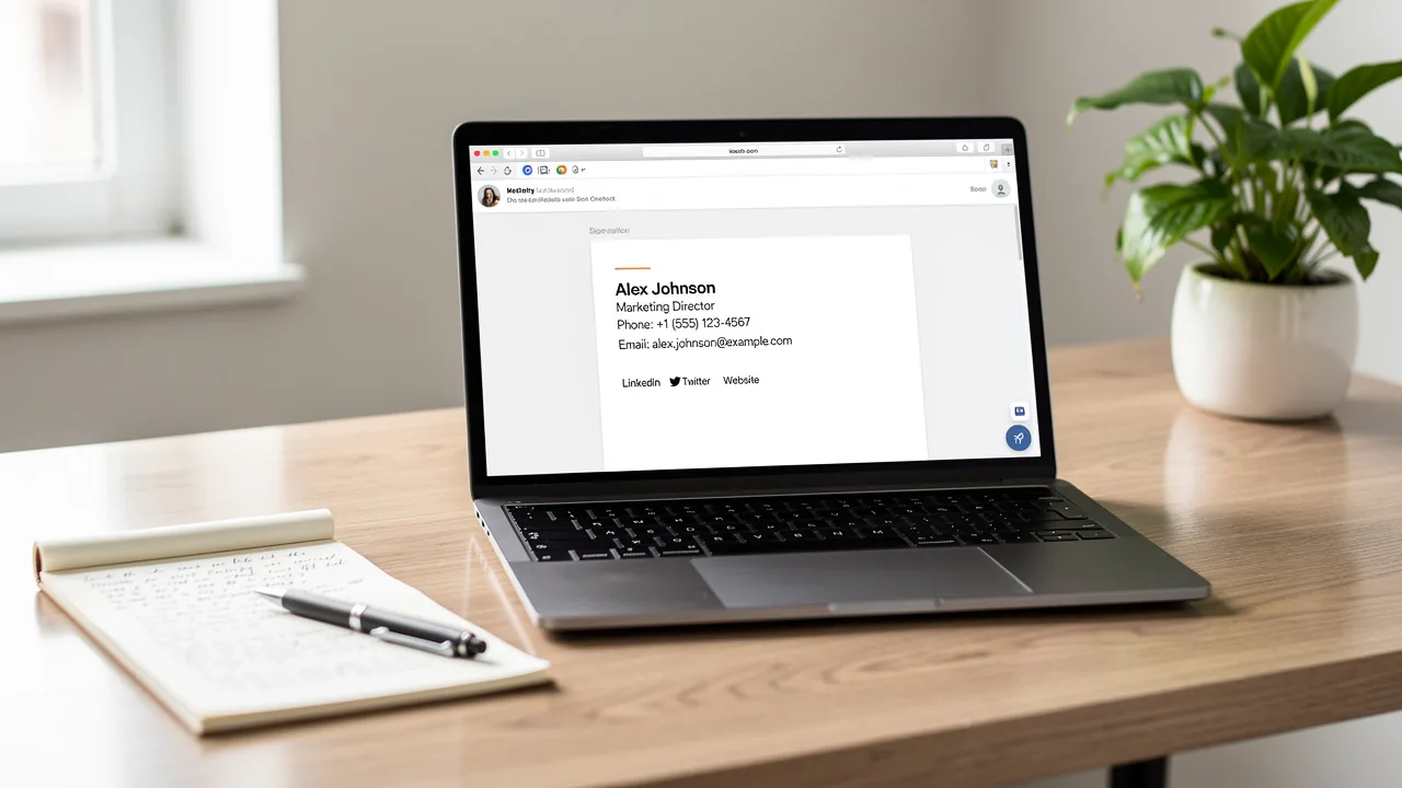 Best Practices for a Post Grad Email Signature That Impresses