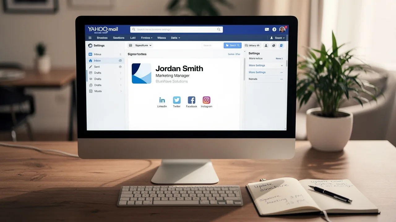 How to Change Your Yahoo Mail Signature in 5 Simple Steps