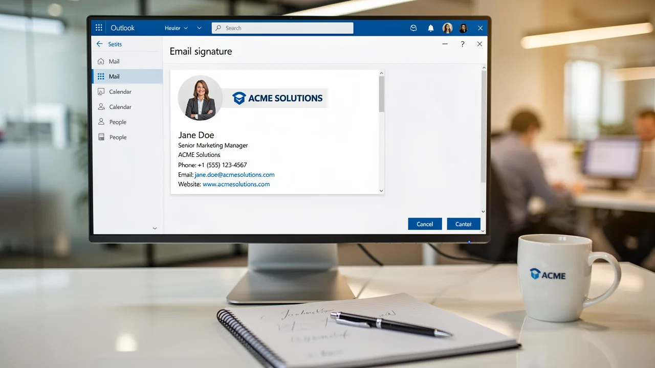 Master Outlook Signature Settings: A Step-by-Step Guide for Marketing Managers