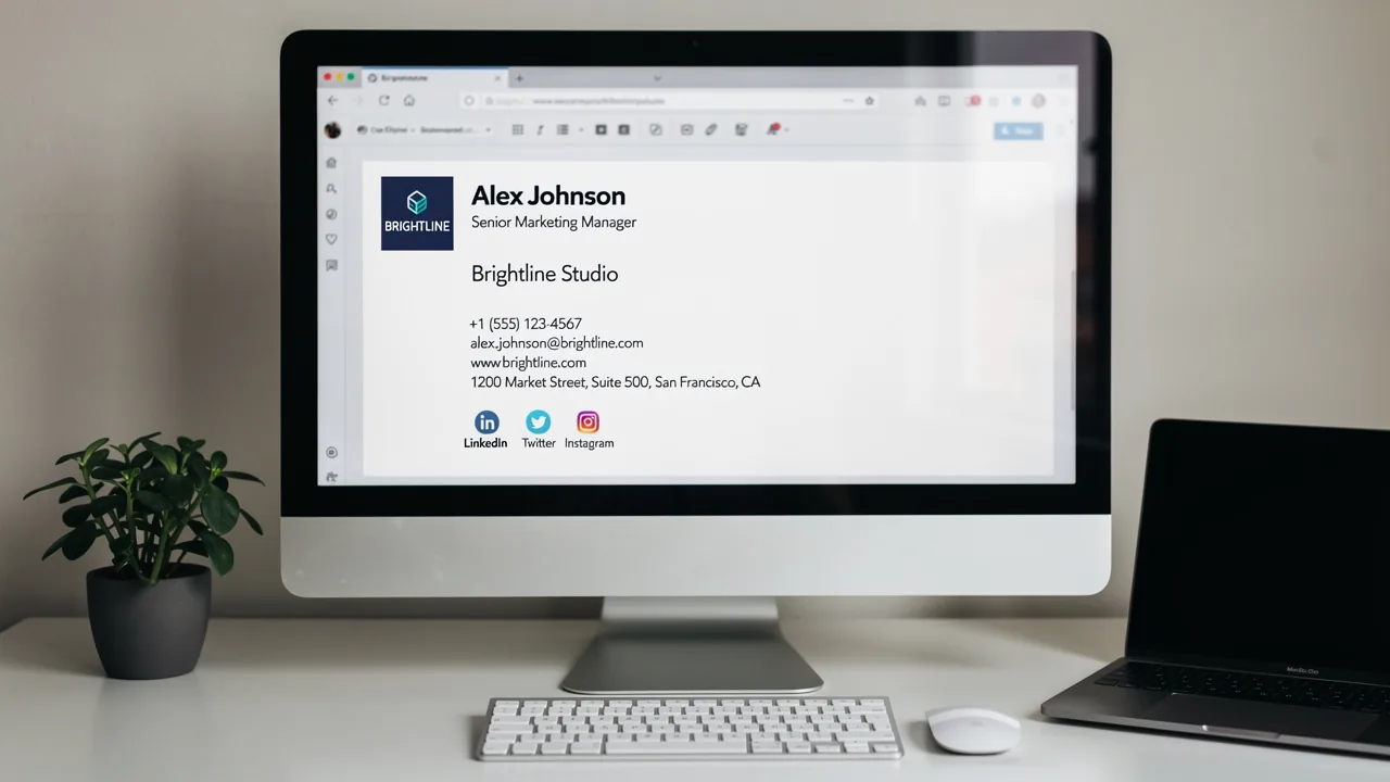 Best Practices for Crafting a Minimal Email Signature That Engages