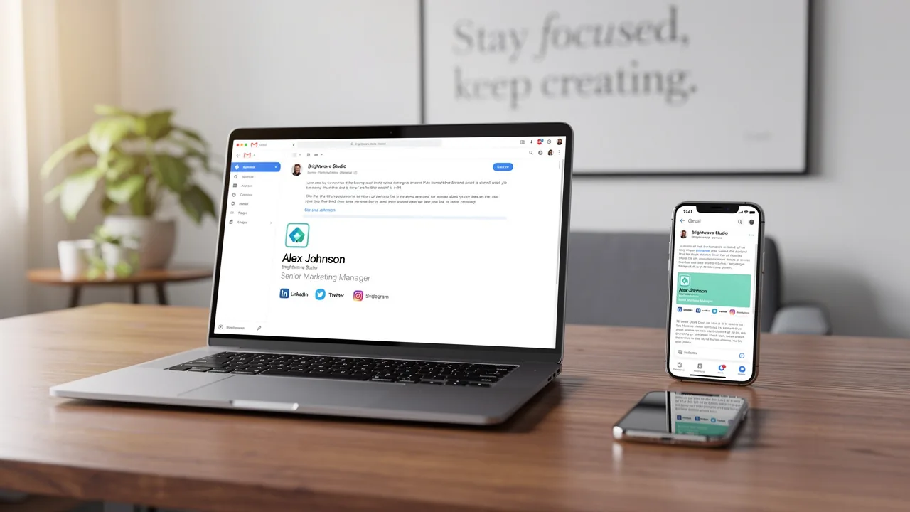 What Is a Gmail Signature and Why It Matters for Marketing