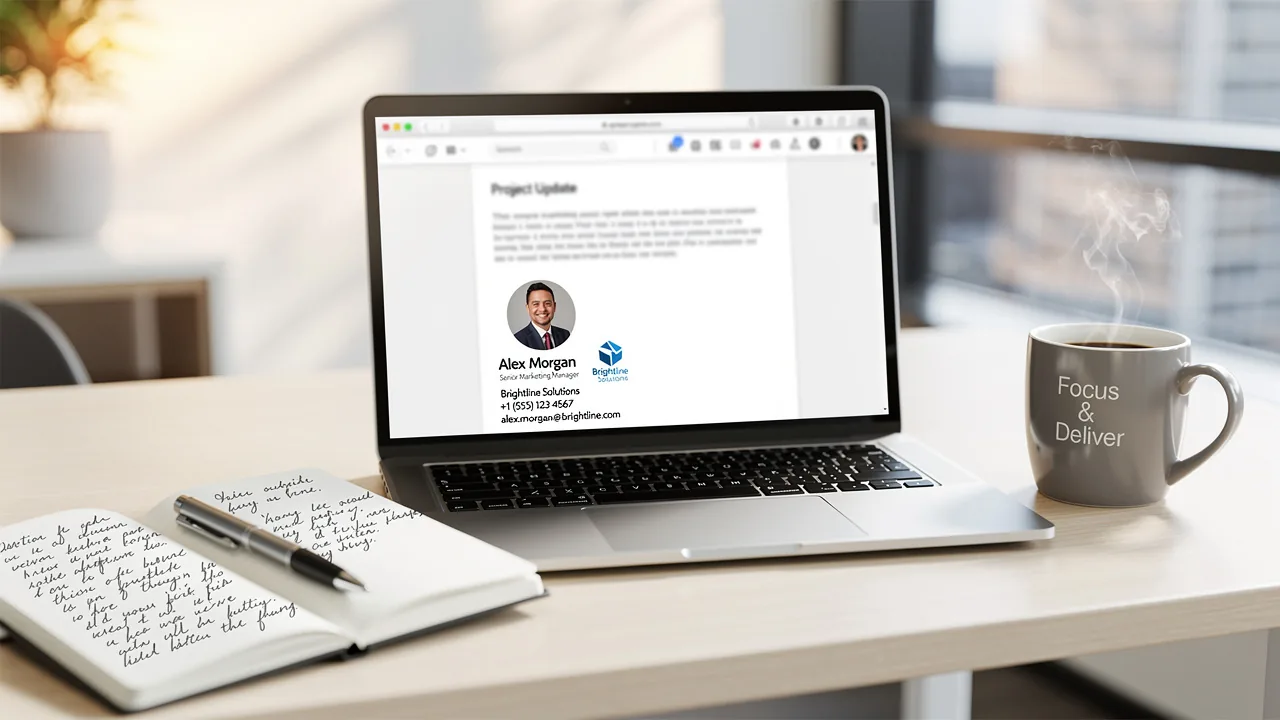 4 Steps to Put a Picture on Your Email Signature Easily