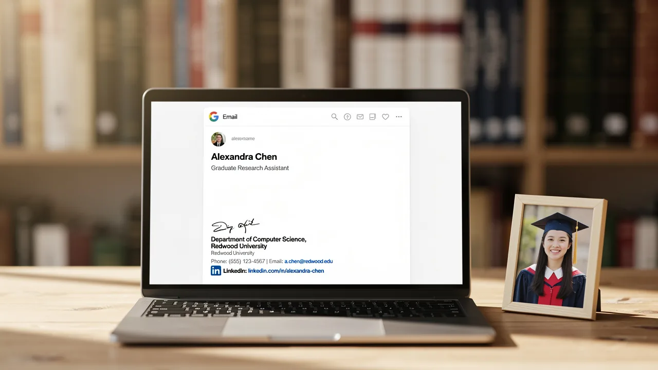 Best Practices for a Proper Email Signature for Graduate Students