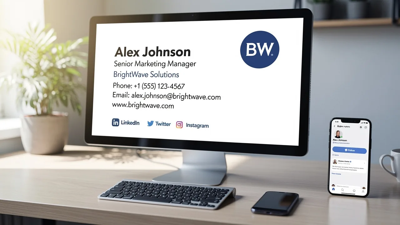 Maximize Impact at the Bottom of Your Email Signature