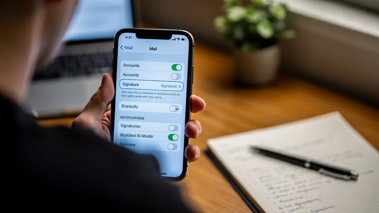 How to Change Your Email Signature on iPhone: A Step-by-Step Guide