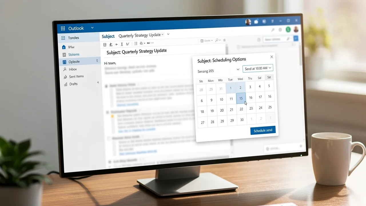 Master Outlook: Send Emails Later with These Simple Steps