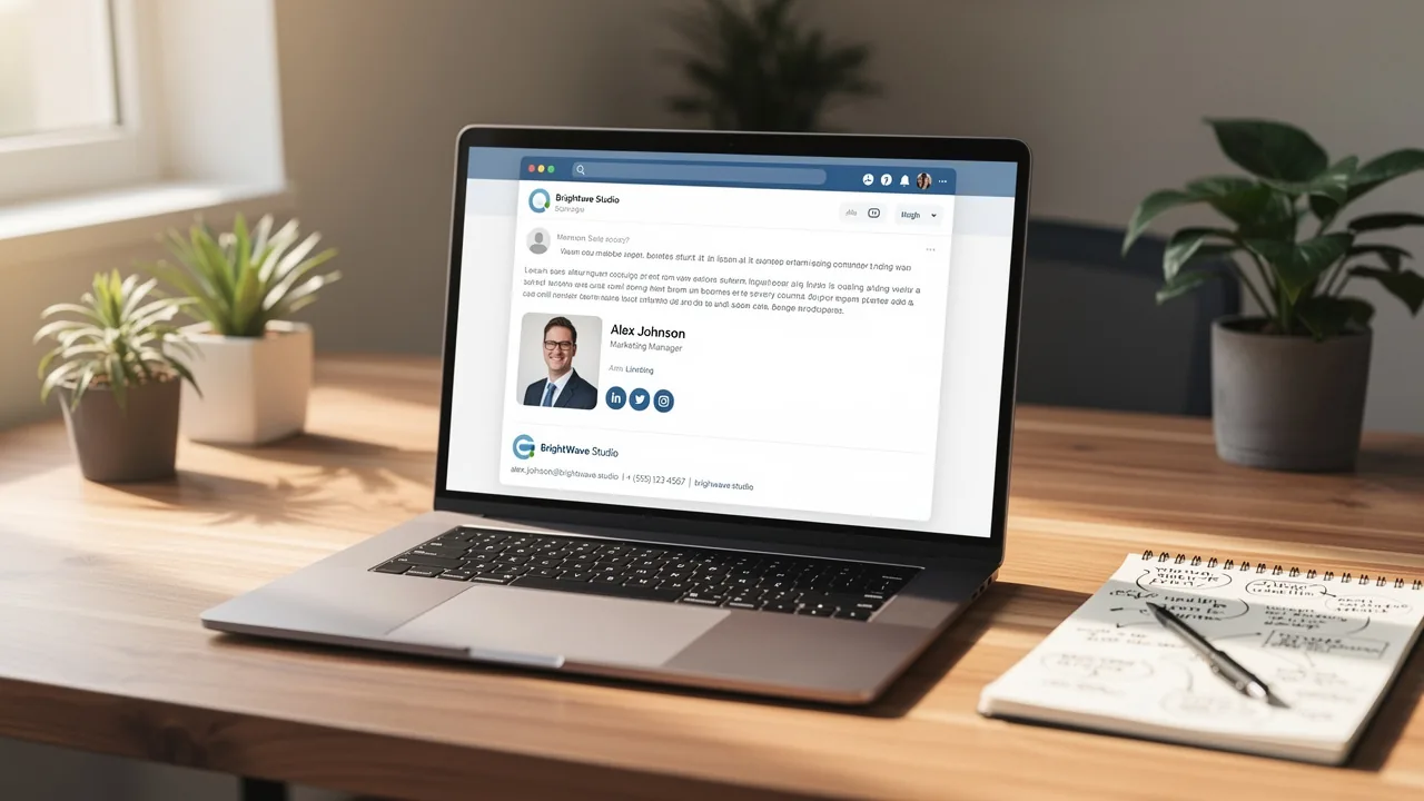 10 Ejemplos de Firma de Correo para Impresionar a Clientes
