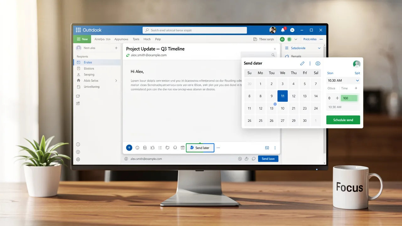 How to Schedule Sending an Email in Outlook: A Step-by-Step Guide
