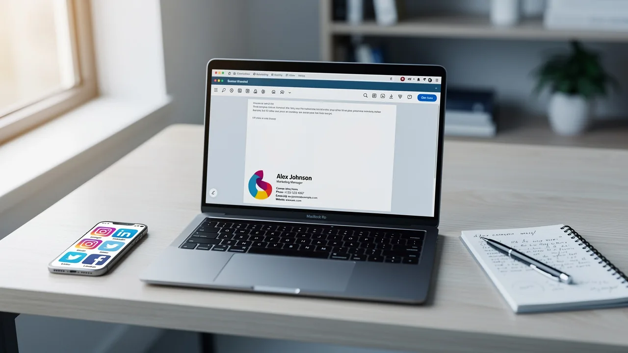 Master Email Signature Template Text for Maximum Engagement