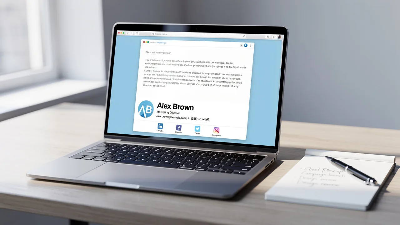 10 Professional Business Email Signature Examples to Boost Your Brand