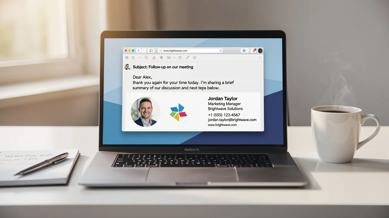 5 Steps to Create Signature Images for Effective Email Branding