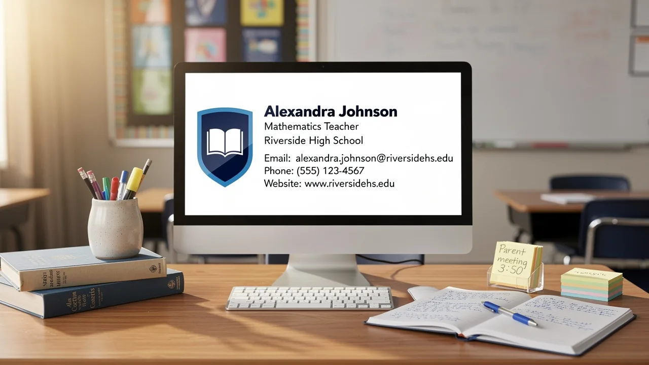 4 Best Practices for an Effective Education Teacher Email Signature