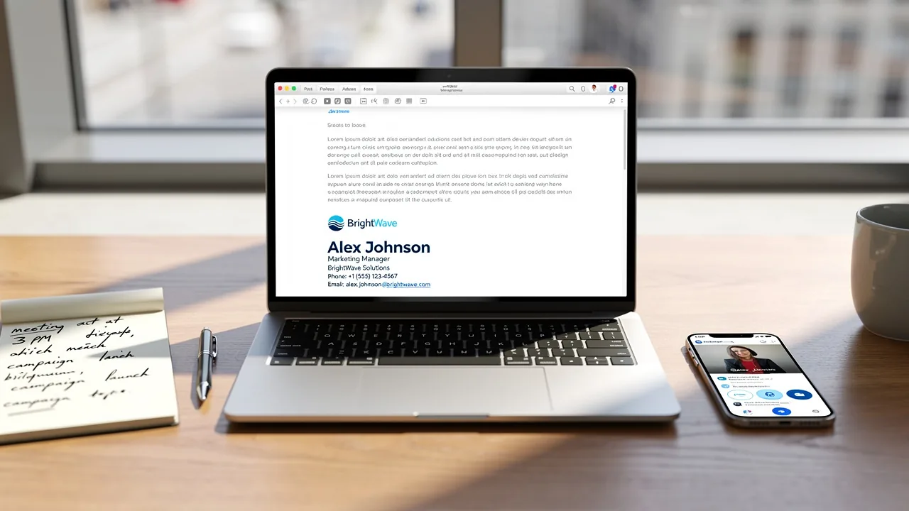 What Should a Business Email Signature Look Like for Success?