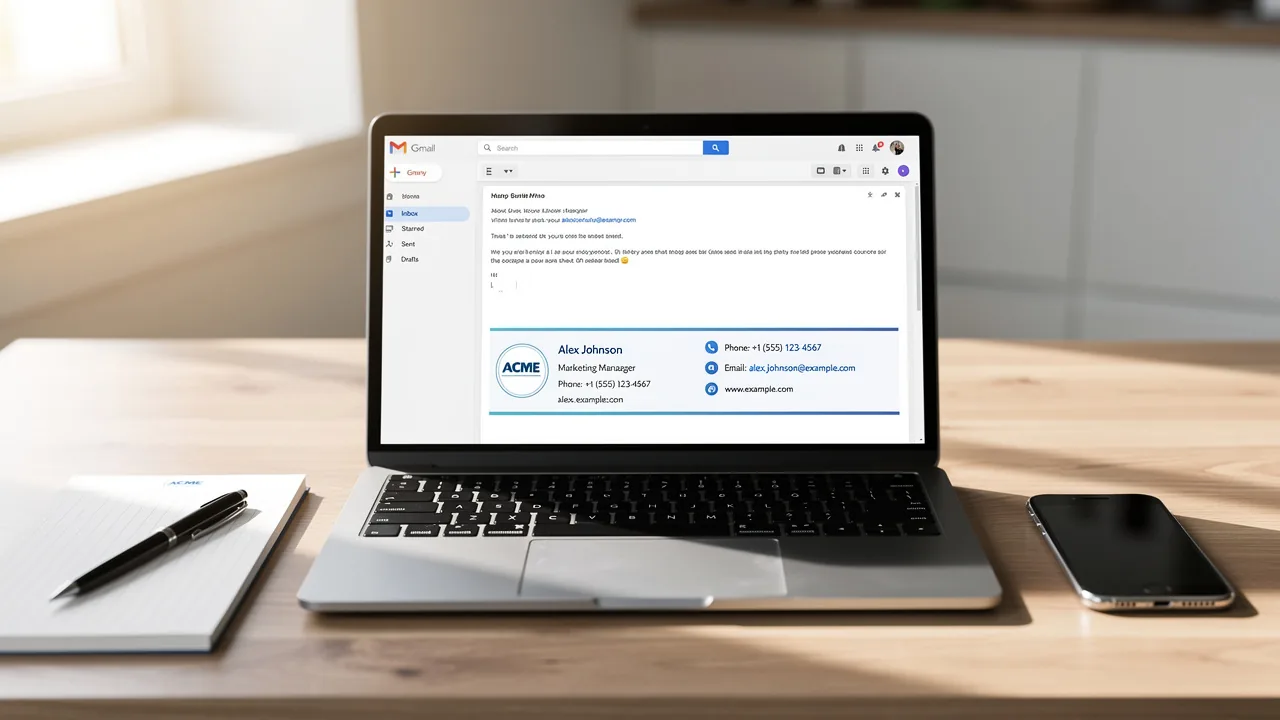 10 Essential Email Signature Dimensions for Gmail Success