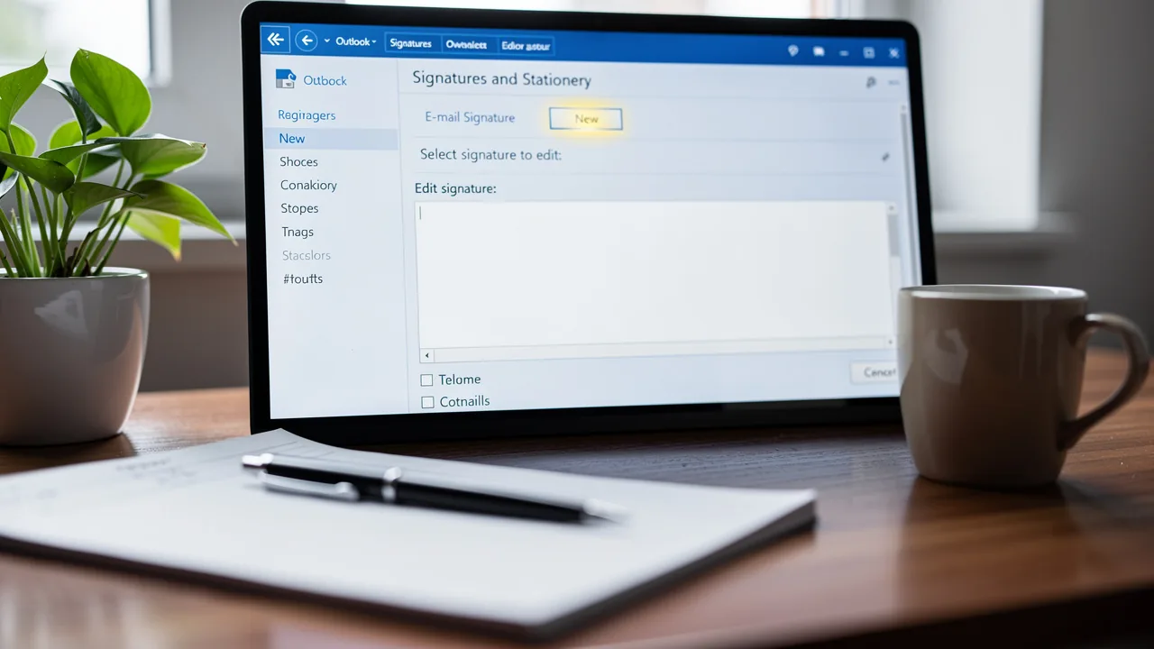 How to Setup Your Outlook Signature in 4 Easy Steps
