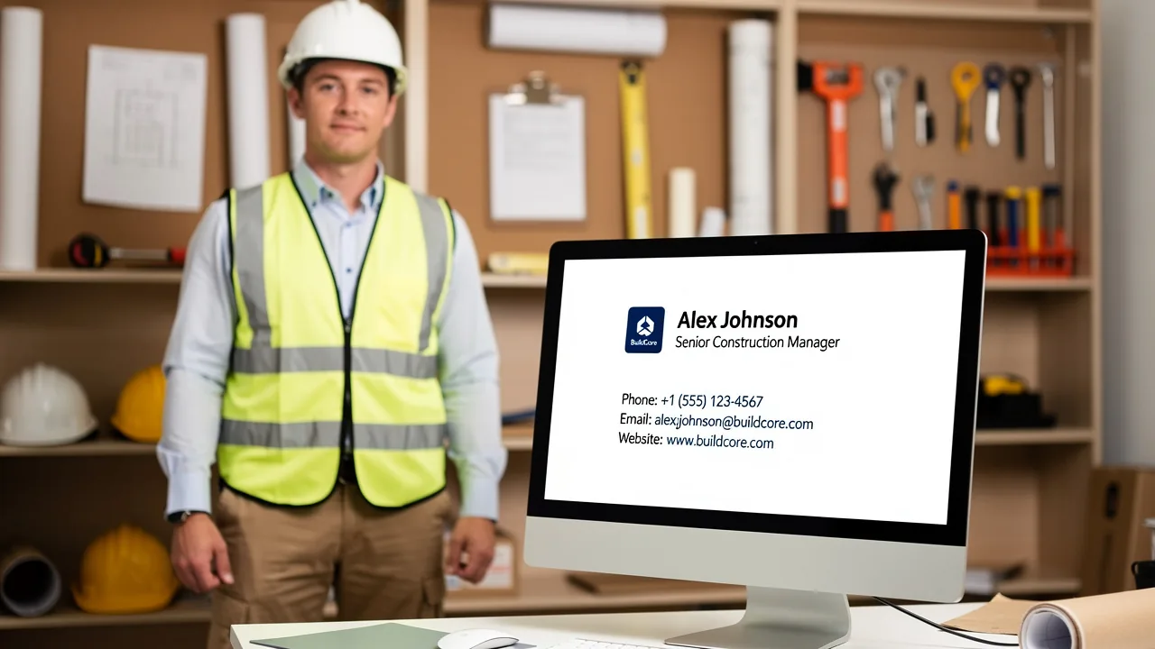 Best Practices for Your Construction Company Email Signature