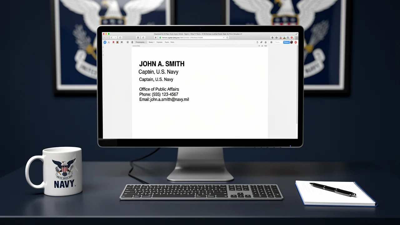 4 Best Practices for an Effective Army Email Signature