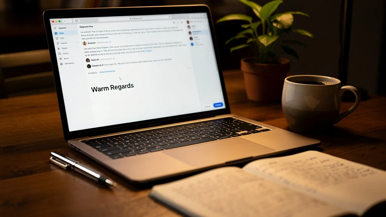 4 Best Practices for Using 'Warm Regards' in Email Signatures