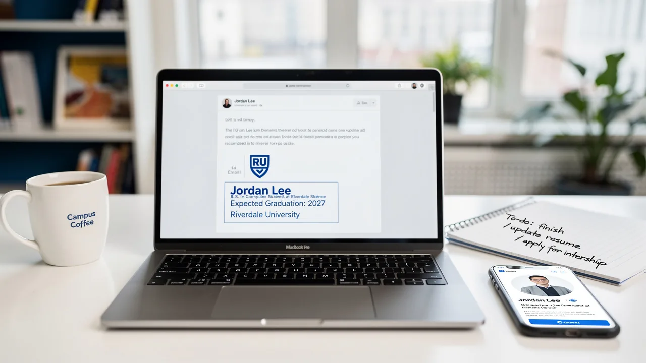 4 Best Practices for Email Signature Management for Undergraduates