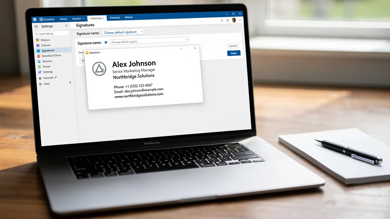 Create Your Outlook Signature for Mac in 4 Easy Steps