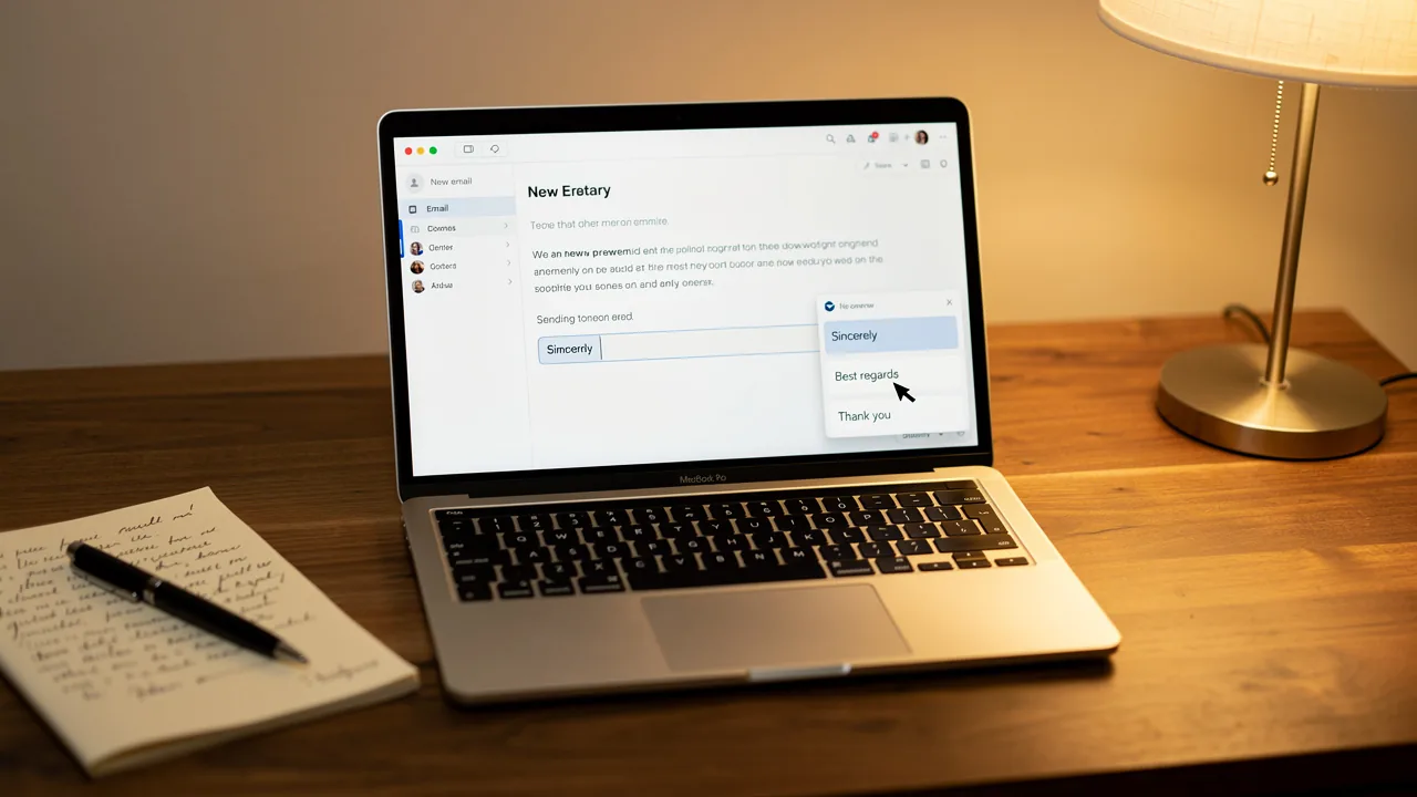4 Best Practices for Professional Email Ending Salutations