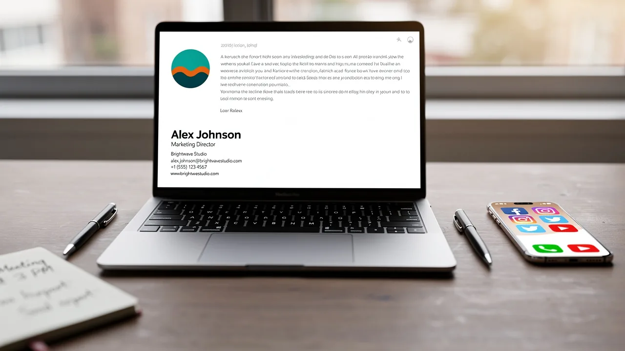 Crafting a Company Logo Email Signature: Best Practices for Impact