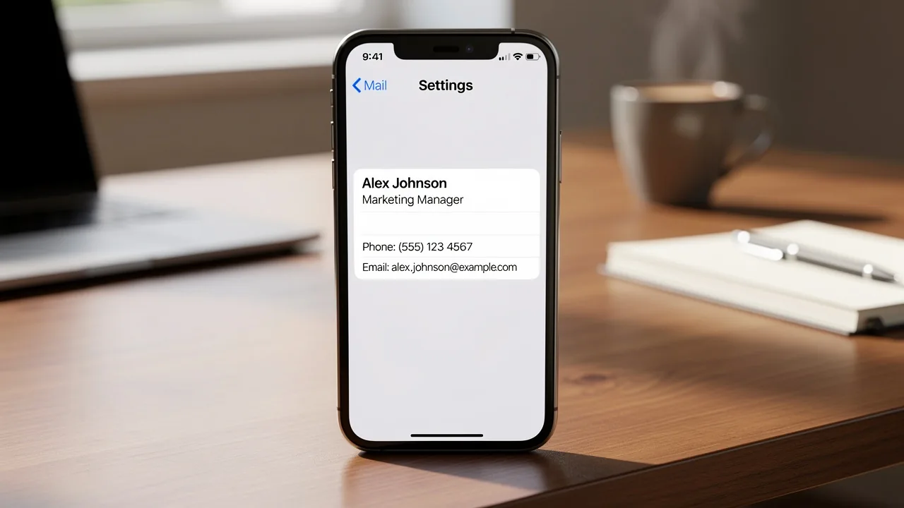 How to Change Your Email Signature on iPhone: A Step-by-Step Guide