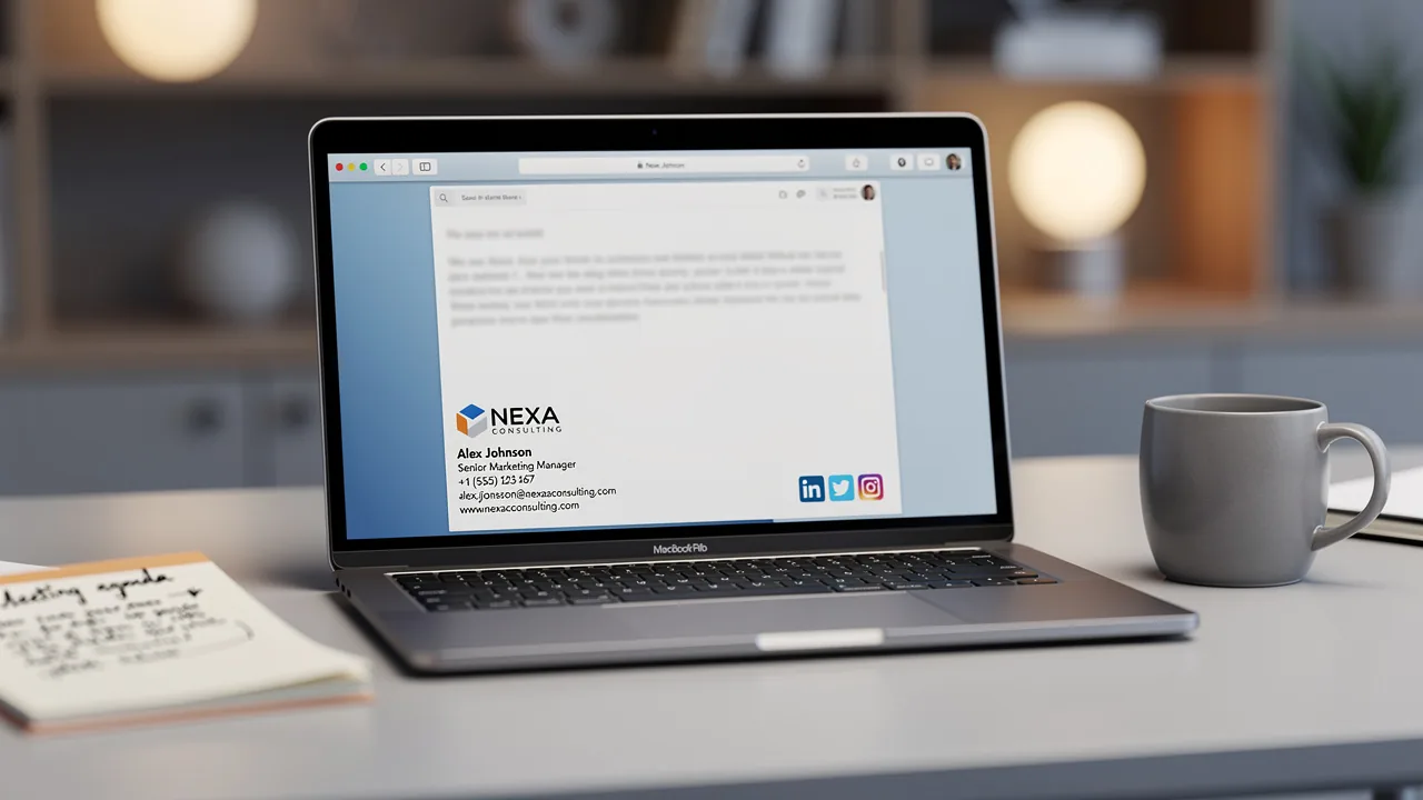Create a Professional Email Signature with a Free Outlook Generator