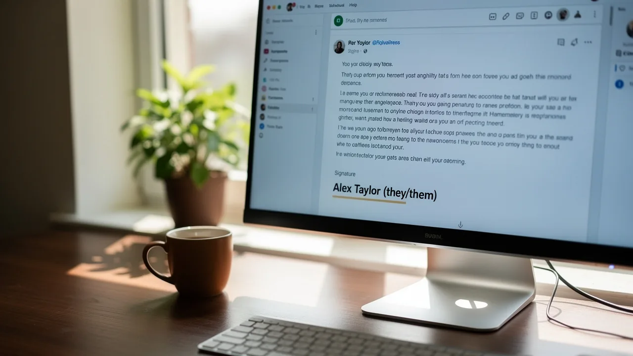 Implement Preferred Pronouns in Email Signatures: A Step-by-Step Approach