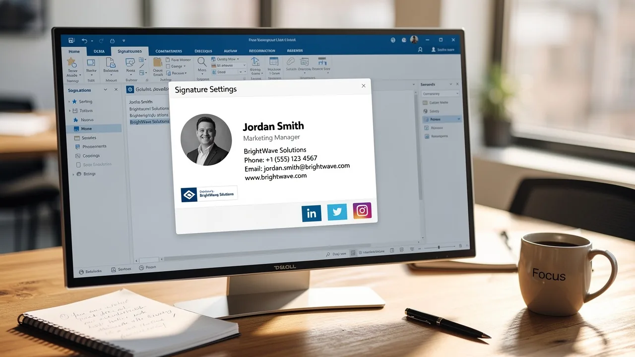 What Is an Outlook Signature and Where to Find It?