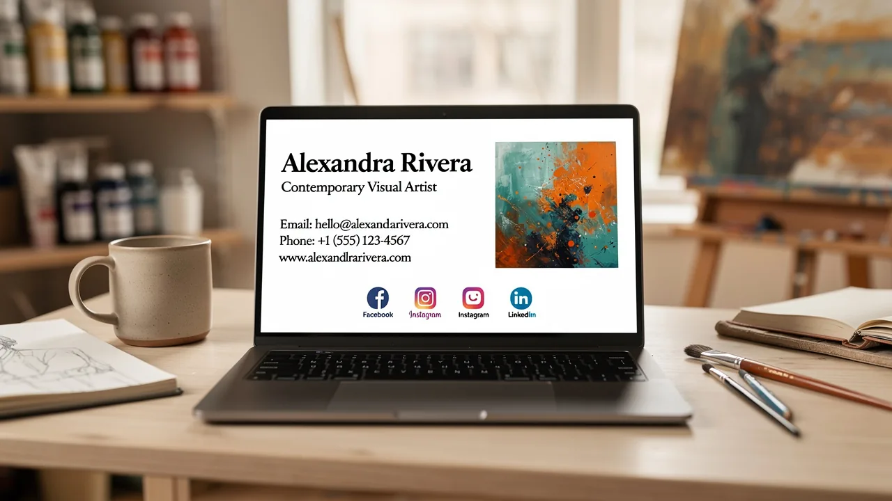 4 Best Practices for an Effective Artist Email Signature