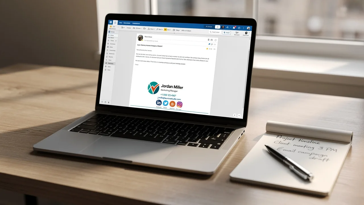 How to Add Signature in Outlook Automatically with Scribe