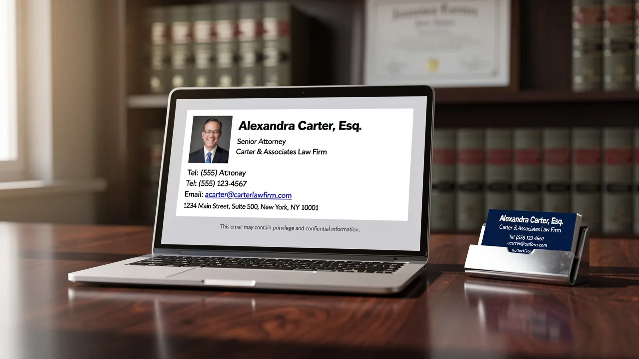 4 Best Practices for Crafting an Effective Attorney Signature Block
