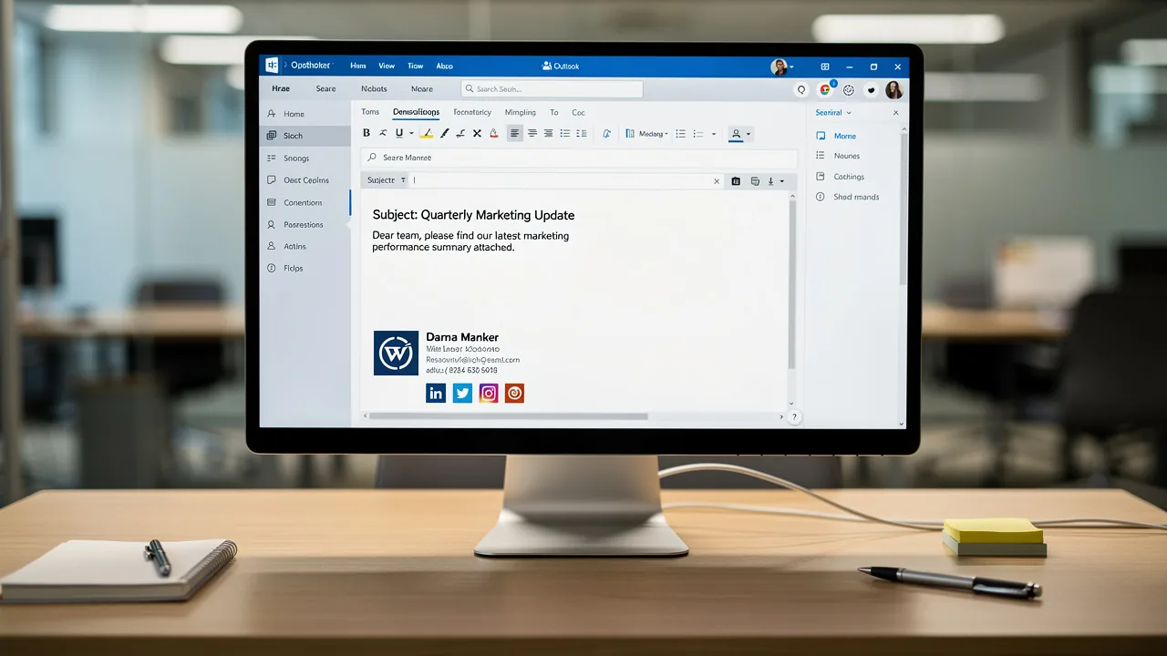 Create an HTML Signature in Outlook: Step-by-Step Guide