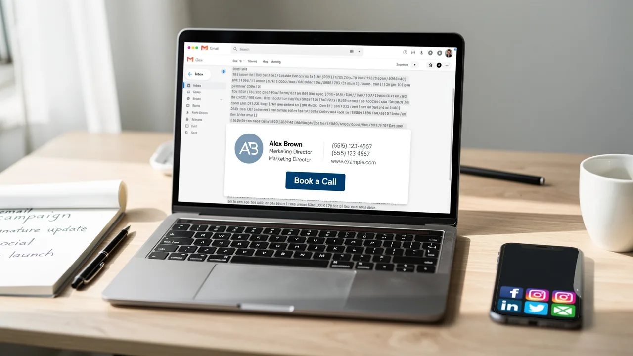 4 Best Practices for an Effective Gmail HTML Signature