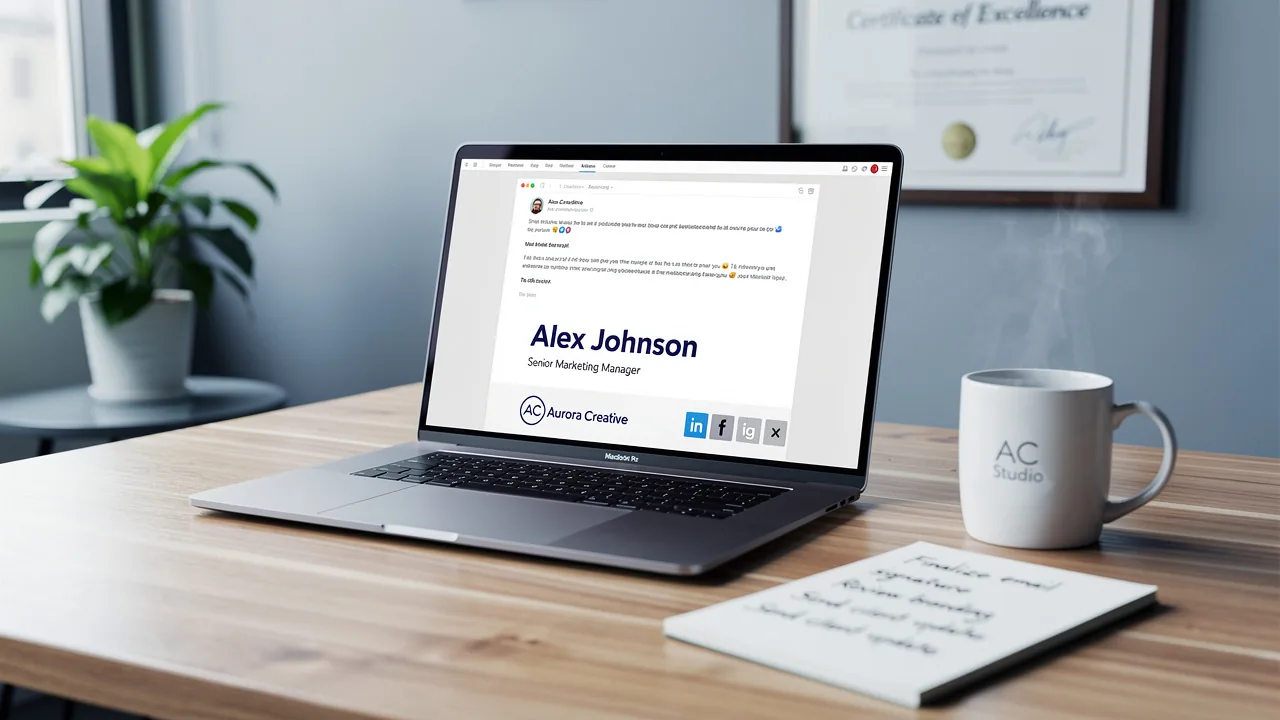 4 Best Practices for an Effective Email Signature with Address