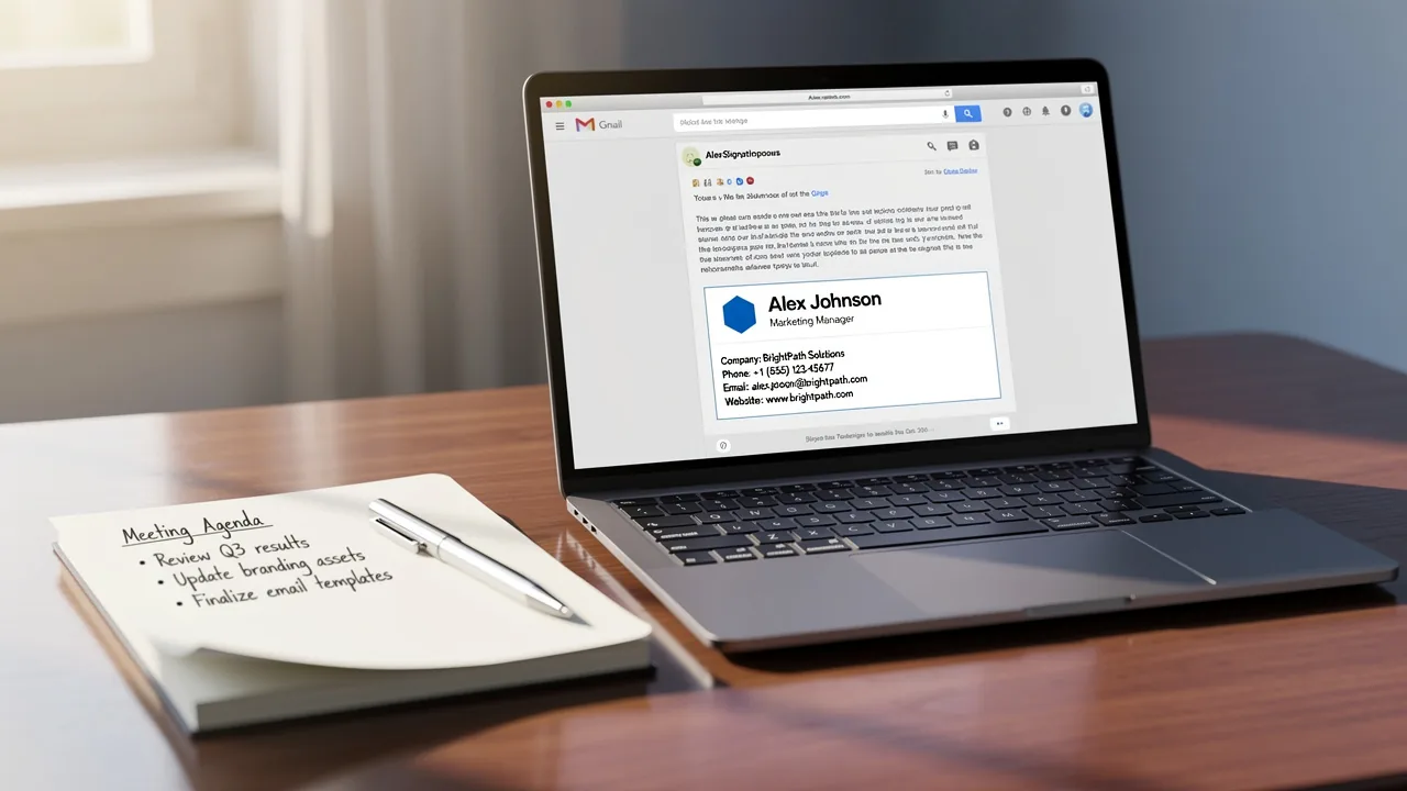 Master Google Mail Signature for Effective Brand Marketing