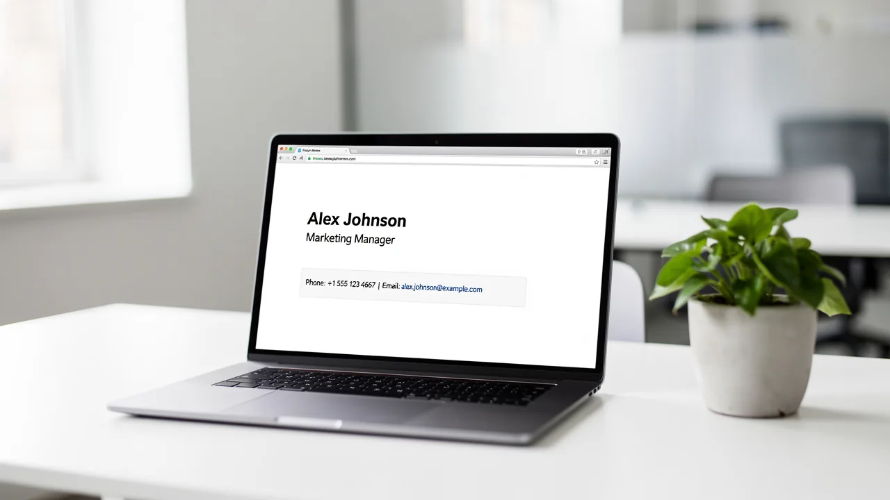 4 Best Practices for an Effective Email Signature Minimalist Design