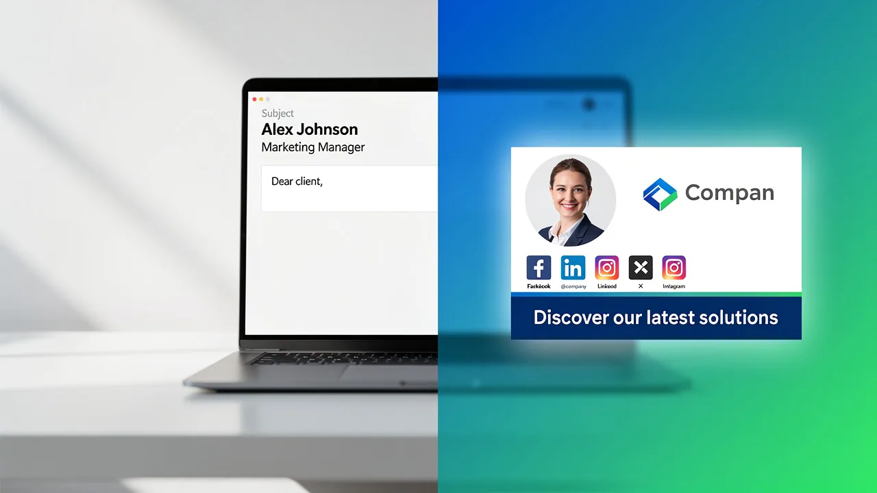 Comparing Email Signature Examples for Businesses: Traditional vs. Modern